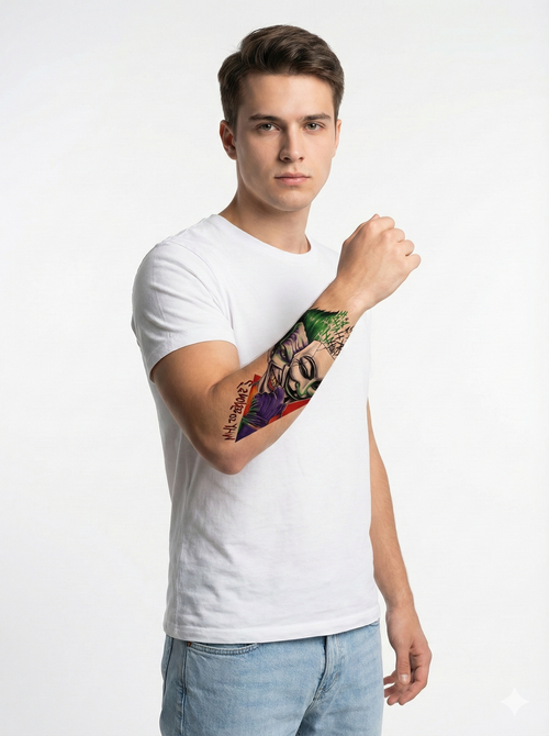 Coringa Colorido 3D Media